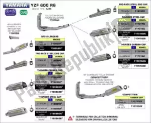 ARROW AR71699AO exh thunder aluminum for stock collectors eec - Left side