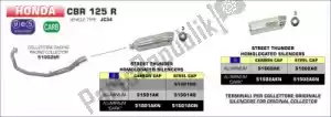 ARROW AR51501PO exh tonnerre titane cee - Face supérieure