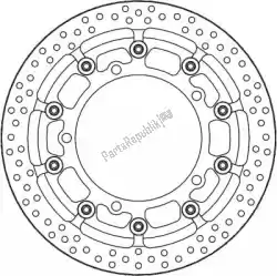 Aquí puede pedir disco 116095, halo t-floater aluminio disco 310 de Moto Master , con el número de pieza 6215116095: