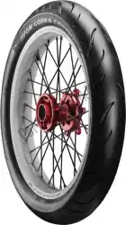 Here you can order the 120/70 -21 cobra chrome from Avon, with part number 025634: