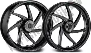 MARCHESINI 30875162 wheel kit 3.5x17 m7r genesi magn black - Upper side