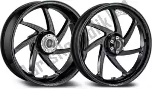 MARCHESINI 30874422 wheel kit 6.0x17 m7rs genesi alu black - Upper side