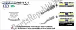 Tutaj możesz zamówić exh pro race nichrom ciemny eec od Arrow , z numerem części AR71891PRN: