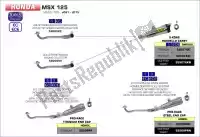 AR52508PR, Arrow, Exh pro race titane    , Nouveau