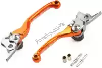 ZE444157, Zeta, Pivot lever set, orange    , New