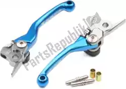 Here you can order the pivot lever set, blue from Zeta, with part number ZE444159: