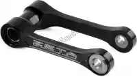 ZE5601270, Zeta, Suspension lowering adjustable links, black    , New