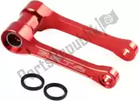 ZE5605082, Zeta, Suspension lowering lowdown links, red    , New