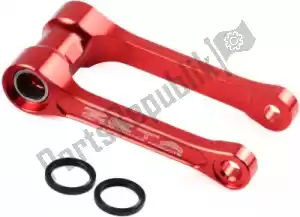 ZETA ZE5605082 suspension lowering lowdown links, red - Bottom side