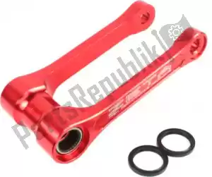 ZETA ZE5605062 suspension lowering lowdown links, red - Upper side