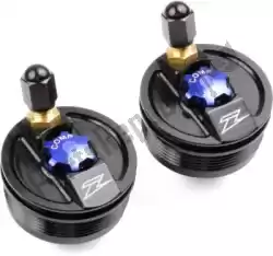 Here you can order the acc front fork cap kx450f13-14 black from Zeta, with part number ZE5610070: