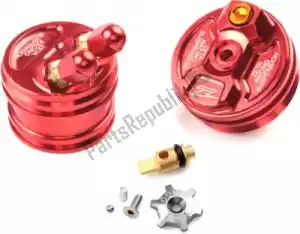 ZETA ZE5610082 acc front fork cap showa sff-air crf250r15- - Bottom side