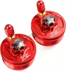 ZETA ZE5610062 acc front fork cap crf450r13-14 red - Bottom side