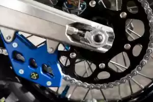 X-GRIP 0513XG1981 bs kt chain guide reinforced ktm/hsq blue - Left side