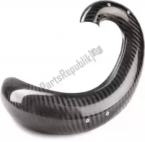 X-GRIP 0513XG1779 besch carbon pipe guard sherco 2-pcs - Bottom side