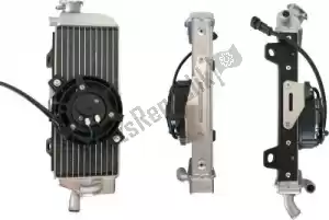 X-GRIP 0513XG1832 acc radiator fan set ktm/hsq 2-pc - Left side