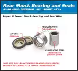 rep shock bearing kit 29-5057 van ALL Balls, met onderdeel nummer 200295057, bestel je hier online: