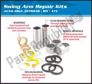 ALL BALLS 200281163 rep swing arm bearing/seal kit 28-1163 - Upper side