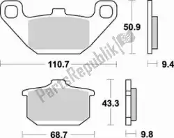 Qui puoi ordinare pastiglie freno 662 sm1 pastiglie freno semi metalliche da Braking , con numero parte BR662SM1: