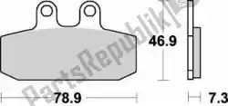 Tutaj możesz zamówić klocek hamulcowy 684 sm1 klocki hamulcowe pó? Metaliczne od Braking , z numerem części BR684SM1: