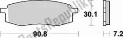 Here you can order the brake pad 687 sm1 brake pads semi metallic from Braking, with part number BR687SM1: