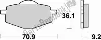 BR685SM1, Braking, Plaquette de frein 685 sm1 plaquettes de frein semi metallique    , Nouveau