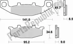 Aquí puede pedir pastillas de freno 698 sm1 pastillas de freno semimetálicas de Braking , con el número de pieza BR698SM1: