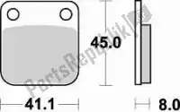 BR703CM44, Braking, Remblok 703 cm44 brake pads sintered    , Nieuw