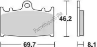 BR715SM1, Braking, Plaquette de frein 715 sm1 plaquettes de frein semi metallique    , Nouveau