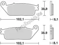 BR716CM55, Braking, Plaquette de frein 716 cm55 plaquettes de frein frittées    , Nouveau