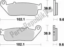 Here you can order the brake pad 720 cm56 brake pads sintered from Braking, with part number BR720CM56: