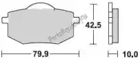 BR735SM1, Braking, Plaquette de frein 735 sm1 plaquettes de frein semi metallique    , Nouveau