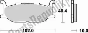 BRAKING BR750SM1 pastiglie freno 750 sm1 pastiglie freno semi metalliche - Il fondo