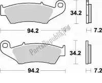 BR772CM44, Braking, Remblok 772 cm44 brake pads sintered    , Nieuw