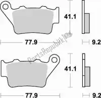 BR773CM44, Braking, Pastilla de freno 773 cm44 pastillas de freno sinterizadas    , Nuevo