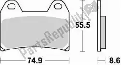 remblok 784 cm55 brake pads sintered van Braking, met onderdeel nummer BR784CM55, bestel je hier online: