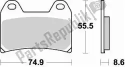 Here you can order the brake pad 784 sm1 brake pads semi metallic from Braking, with part number BR784SM1: