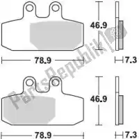 BR803SM1, Braking, Brake pad 803 sm1 brake pads semi metallic    , New