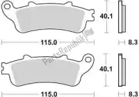 BR813CM56, Braking, Remblok 813 cm56 brake pads sintered    , Nieuw