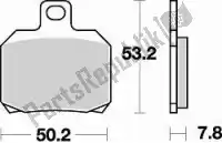 BR828CM56, Braking, Pastilla de freno 828 cm56 pastillas de freno sinterizadas    , Nuevo