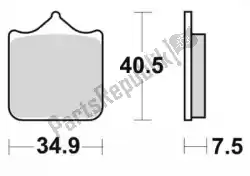 Aqui você pode pedir o pastilha de freio 870 sm1 pastilhas de freio semi metálicas em Braking , com o número da peça BR870SM1: