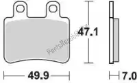 BR878SM1, Braking, Klocek hamulcowy 878 sm1 klocki hamulcowe pó?metaliczne    , Nowy