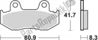 BR887SM1, Braking, Remblok 887 sm1 brake pads semi metallic    , Nieuw