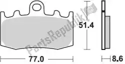 Here you can order the brake pad 892 sm1 brake pads semi metallic from Braking, with part number BR892SM1: