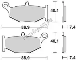 Aqui você pode pedir o pastilha de freio 924 cm56 pastilhas de freio sinterizadas em Braking , com o número da peça BR924CM56: