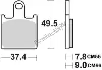 BR927CM66, Braking, Klocek hamulcowy 927 cm66 klocki hamulcowe pó?metaliczne    , Nowy