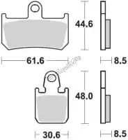 BR928CM66, Braking, Pastilla de freno 928 cm66 pastillas de freno semimetálicas    , Nuevo