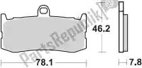 BR941CM55, Braking, Brake pad 941 cm55 brake pads sintered    , New