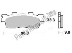 Aquí puede pedir pastillas de freno 945 sm1 pastillas de freno semimetálicas de Braking , con el número de pieza BR945SM1: