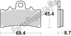 Ici, vous pouvez commander le plaquette de frein 952 cm55 plaquettes de frein frittées auprès de Braking , avec le numéro de pièce BR952CM55: